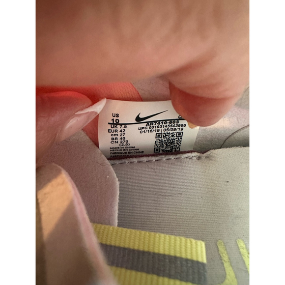 EUC Nike‎ Air Max Dia SE 'Bleached Coral' Size 10 US women’s - Picture 8 of 8